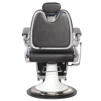 ActivShop GABBIANO FOTEL BARBERSKI MOTO STYLE CZARNY